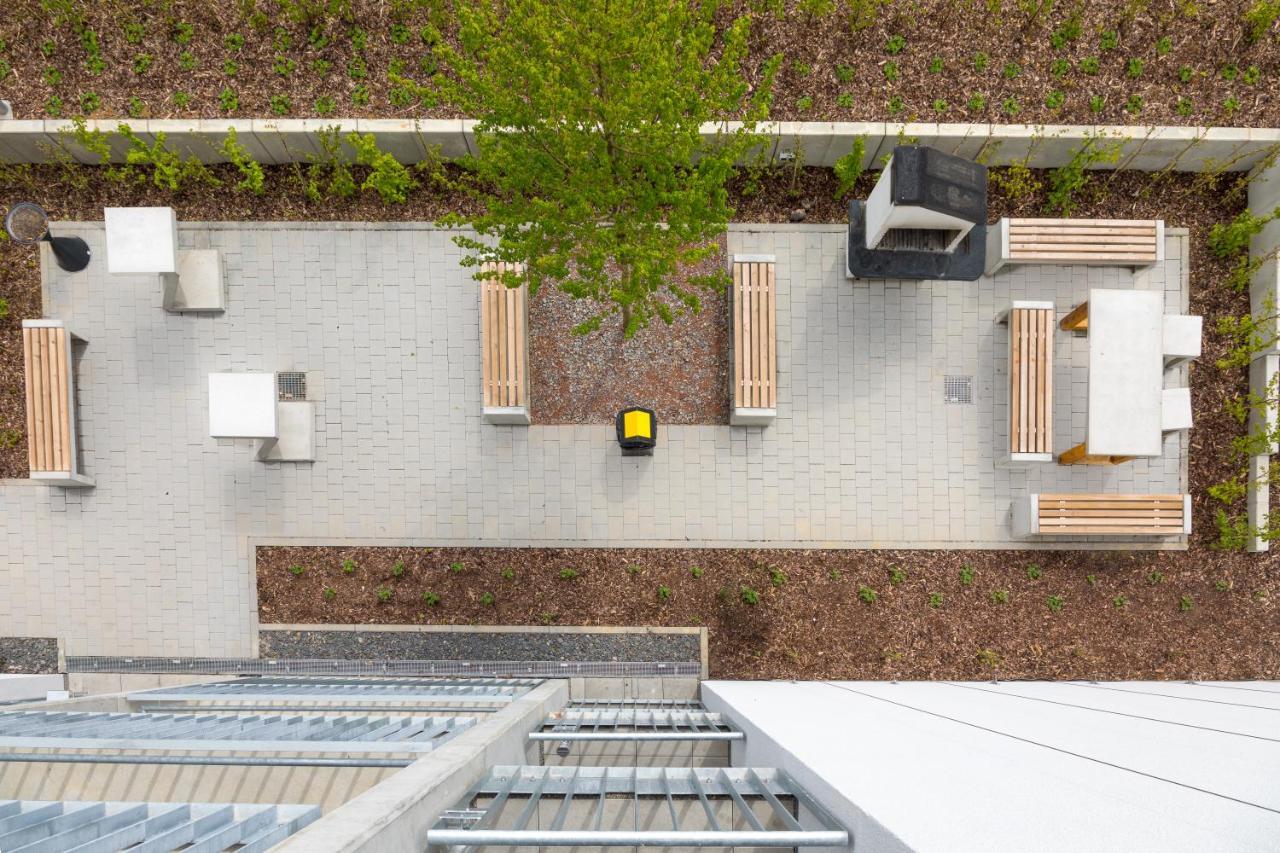 Das Schlafwerk Stuttgart-Nord Volldigitales Hotel-Self-Check In - Keine Rezeption-Lowbudget-Cashless Korntal Munchingen Bagian luar foto