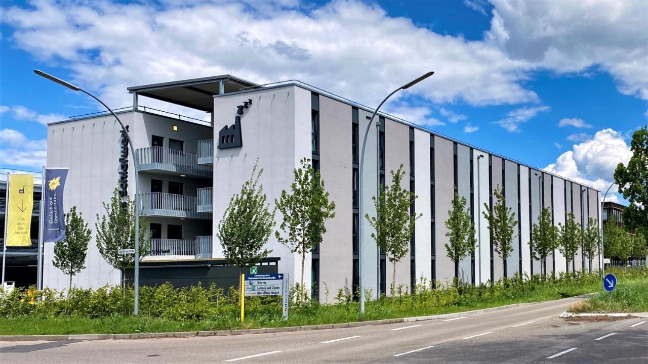 Das Schlafwerk Stuttgart-Nord Volldigitales Hotel-Self-Check In - Keine Rezeption-Lowbudget-Cashless Korntal Munchingen Bagian luar foto